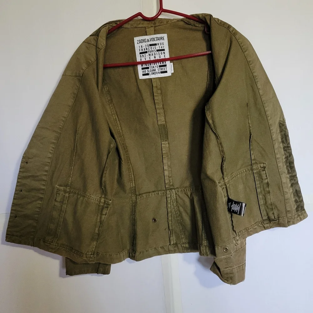 Zadig & Voltaire Military Jacket - Picture 3 of 11
